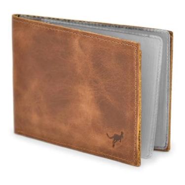 Imagem de Carteira Porta Documento-cartões-cédulas-rg Couro Legítimo - Ello Grif