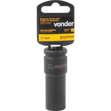 Imagem de Soquete Sextavado De Impacto Longo Encaixe 1/2 17Mm Vonder
