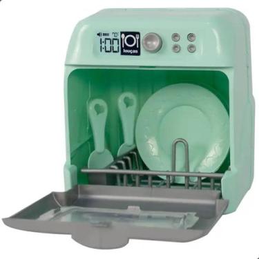 Imagem de Máquina Lava Louças Portátil Vintage Kids Brinquedo Infantil Zucatoys