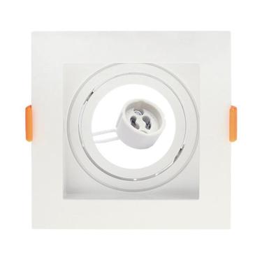 Imagem de Spot Taschibra Conecta MR16 Recuado Quadrado 15W, Branco