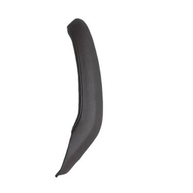 Imagem de Compatível com bmw x3 x4 f25 f26 2010-2016 lhd rhd interior do carro porta do passageiro esquerda direita puxar alça de couro exterior capa guarnição(Left-Moka)