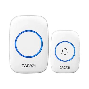 Imagem de Campainha Sem Fio À Prova d'Água CACAZI A10 Operada Por Bateria DC 300
