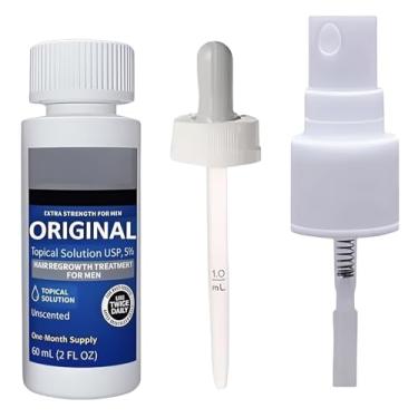 Imagem de Tônico Anti Queda, Estimula o Crescimeto Cabelo e Barba - Mnox 5% - Original dos EUA - Fórmula Extra Forte