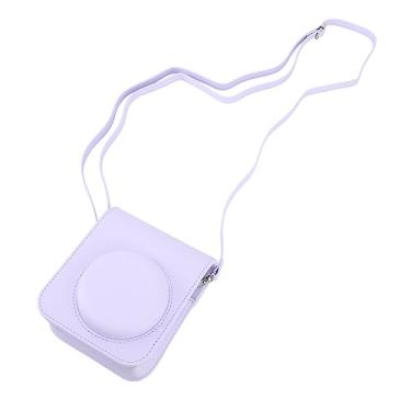 Imagem de Generic Bolsa Protetora de PU para Câmera Instantânea Capa Removível para Mini 12 Material Fácil de Usar para Poeira e Arranhões à Prova de Chuva para Entusiastas da Fotografia (Roxo)