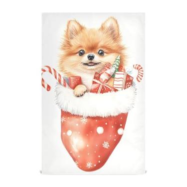 Imagem de xigua Conjunto de 1 panos de prato de cozinha para cães em aquarela, toalhas de cozinha macias e altamente absorventes de secagem rápida para limpeza de pratos e limpeza à mão, 71 x 45 cm