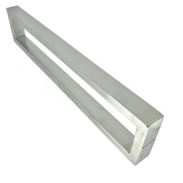Imagem de Puxador Duplo H-40 Inox Polido Geris 40x20mm