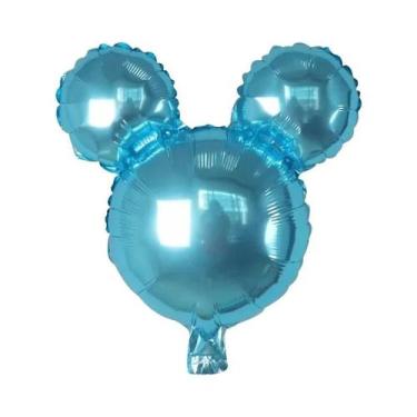 Imagem de Balões Mickey E Minnie Mouse 10pcs 40X40CM Em Papel Alumínio Para Deco