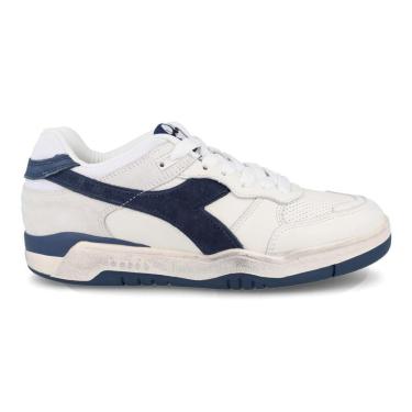 Imagem de Tênis Casual Unissex Diadora B.560 Used Branco e Azul-Unissex