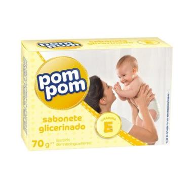 Imagem de Sabonete Pom-Pom Glicerinado 70g Embalagem com 12 Unidades