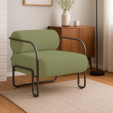 Imagem de Poltrona Minsk em Madeira de Eucalipto Movellu Home