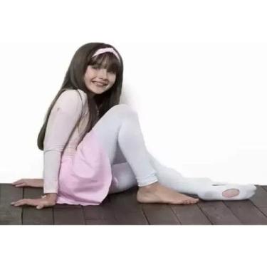 Imagem de Meia Calça Inf Ballet C Abertura Fio40 Trifil 6990 casapaula, Branco, 
