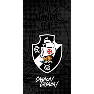 Imagem de Toalha De Banho E Praia Veludo Time Vasco 01 Dhler - Buettner