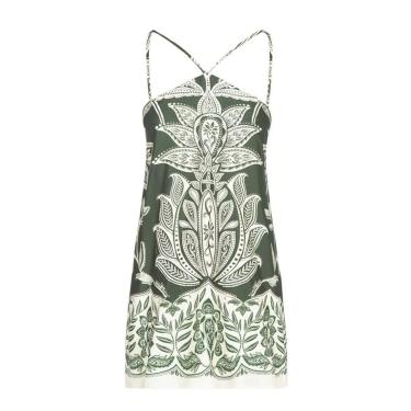 Imagem de Vestido Farm Rio Curto Céu De Arara Verde-Feminino