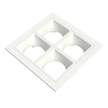 Imagem de Spot Embutir Linea Mr11 2X2 4 Focos Branco - Moon