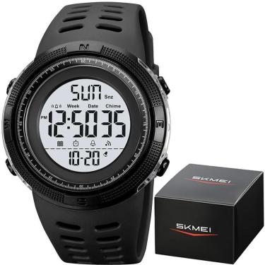 Imagem de Relógio Skmei 2070 Á Prova D'água 50m Shock Digital Esportivo Claro-Unissex