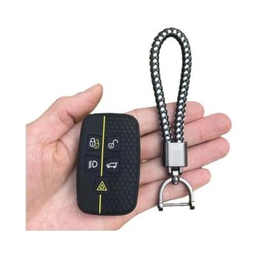 Imagem de Capa De Silicone Para Chave Land Rover Range Rover Sport Evoque, Conju