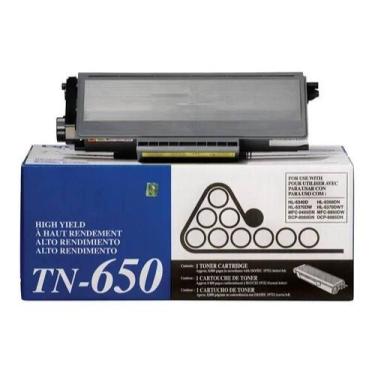 Imagem de Toner tn-650 tn650 p/ dcp-8080dn dcp-8085dn mfc-8890dw 5370dw - Br