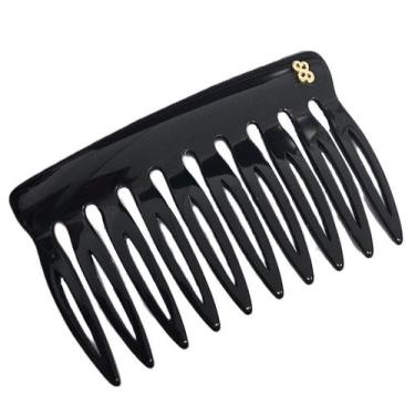 Imagem de Pente Cabelo Bianca Vênus Grande Preto 90 004 AB 11 Dentes - Bianca Ac