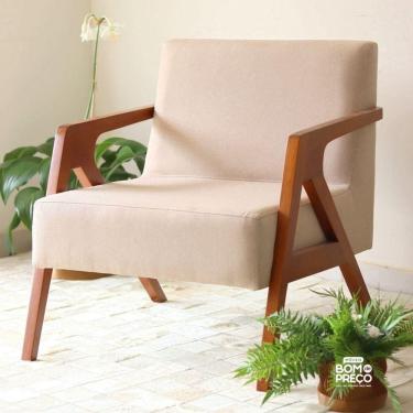 Imagem de Poltrona Decorativa Madeira Maciça - Itália - Art Salas