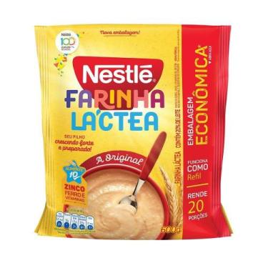 Imagem de Farinha Láctea Nestlé Tradicional 600g - Embalagem com 9 Unidades