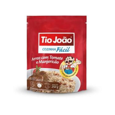 Imagem de Arroz com Tomate e Manjericão Tio João Cozinha Fácil 250g