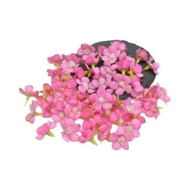 Imagem de Flores Artificiais De Seda Daisy 2.5CM 30 50 Peças Para Decoração De F