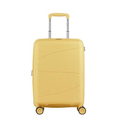 Imagem de Mala de Viagem Bordo com Rodas 360º PP Joy - Amarelo, Amarelo