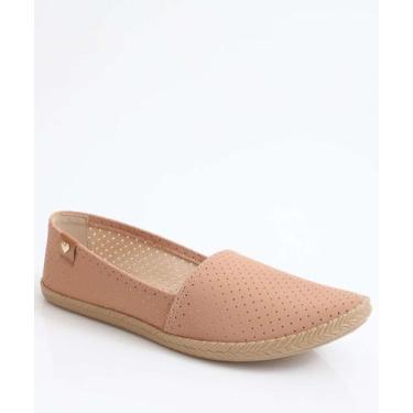 Imagem de Alpargata Feminina Nobuck Moleca Bege-34026, Bege, 37
