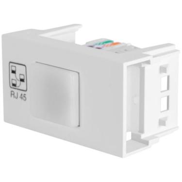 Imagem de Tomada Para Rede Informática Rj45 Categoria 5e 8 Vias Evidence/Modular