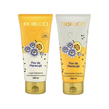 Imagem de Sabonete Líquido Fiorucci Maracujá 200ml e Loção Hidratante Fiorucci M