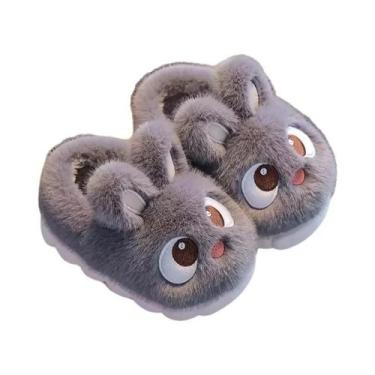 Imagem de Chinelos De Algodão Para Crianças Outono Inverno, Calçados Quentes E A