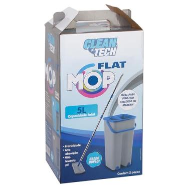 Imagem de Mop Flat com Balde 5L Clean Tech