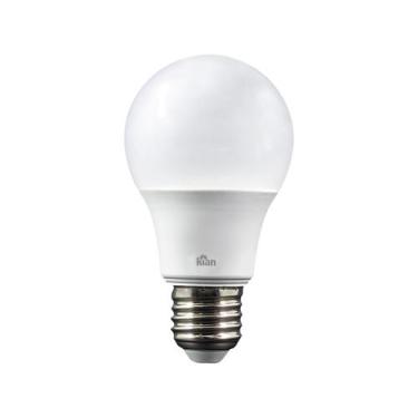 Imagem de Lampada led bulbo a55 6w branco quente 3000k biv e27 kian