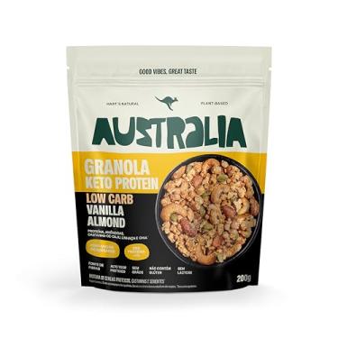 Imagem de Hart's Natural Granola Australia Low Carb Keto Protein Vanilla Almond Crunch, 26g de Pr...