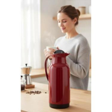Imagem de Garrafa Térmica Café 1L - Mantenha Quente por Horas! - Congratulations
