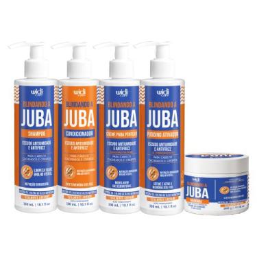 Imagem de Kit Widi Care Blindando a JUBA Shampoo, Condicionador, Creme, Pudding,