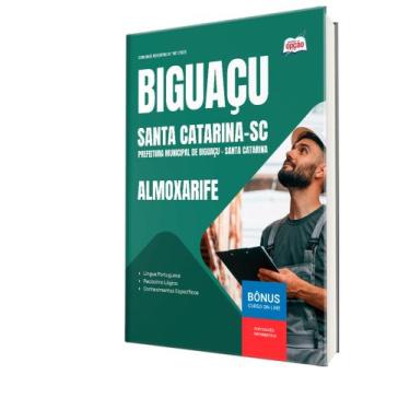 Imagem de Apostila Prefeitura de Biguaçu - SC - Almoxarife - Apostilas Opção