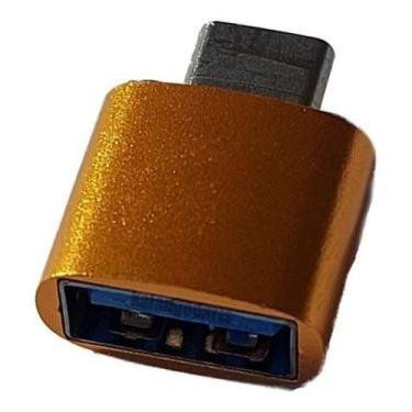 Imagem de Adaptador usb otg fêmea tipo c várias cores - Lehmox, prata