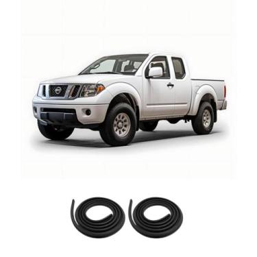 Imagem de Kit Borracha Vedação 2 Portas Traseira Frontier GII 2007 à 2016 - sem 