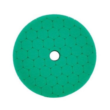 Imagem de Boina de espuma hex para roto orbital 6" verde - Corte agressivo - Sig