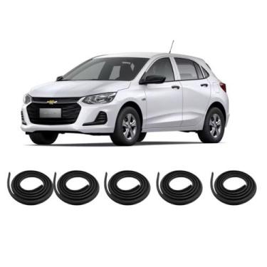 Imagem de Kit Borracha Vedação Das 4 Portas + Borracha Do Porta Malas Onix GII a