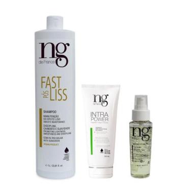 Imagem de Ng De France Kit Sh. Pós Fast 1l + Intra Power + Biossentiel