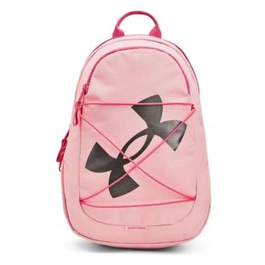 Imagem de Mochila Under Armour Hustle Play 14L Treinos Dia a Dia Rosa Original Performance Unisse...