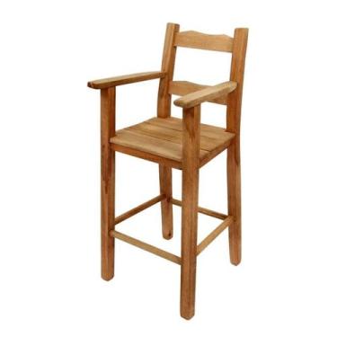 Imagem de Cadeira de Alimentação Para Bebê em Madeira Com Cera (VCA-CE) - Veneri