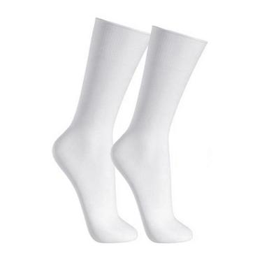 Imagem de Meia Social Masculina Lupo Meianyl Branca - 06002