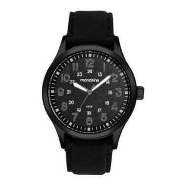 Imagem de Relogio Mondaine   gpmvph Casual Black-Masculino