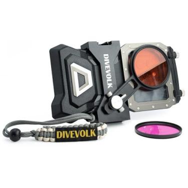 Imagem de Caixa de mergulho DIVEVOLK SeaTouch 4 MAX para iPhone 12/13/14/15/16