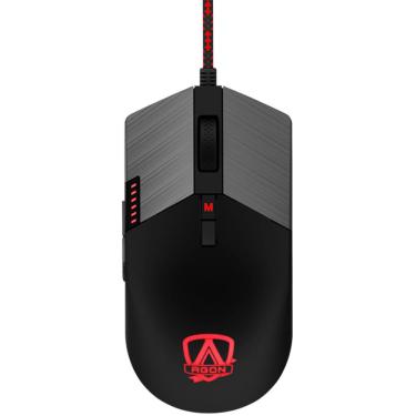 Imagem de Mouse Gamer AOC Agon - 16000dpi - 8 Botões Programáveis - RGB - AGM700DRCB