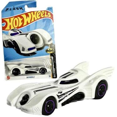 Imagem de Carrinho Hot Wheels Batmóvel Branco The Flash Series - Mattel