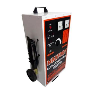 Imagem de Carregador de baterias 50/a. 12 volts com auxiliar de partidas MX2 - S